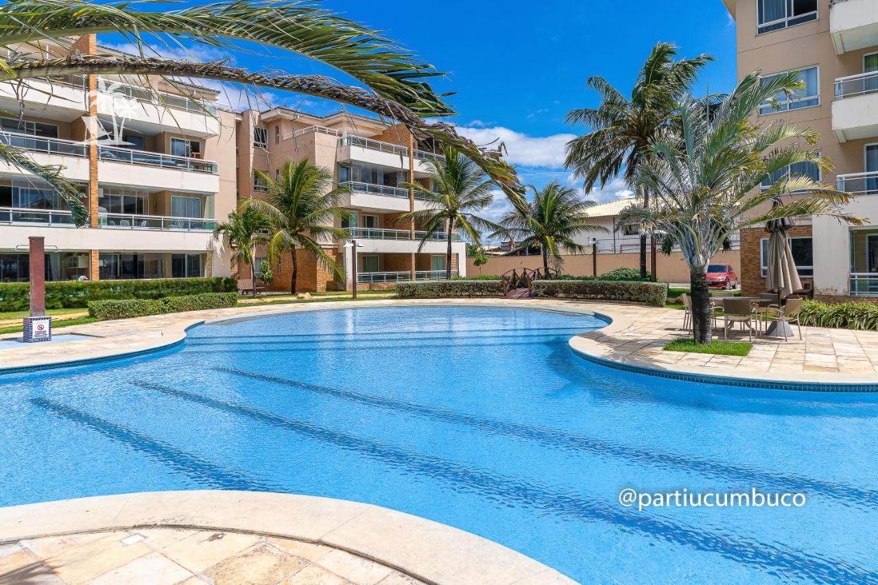 apartamento cumbuco frente mar Appartamento Esterno foto