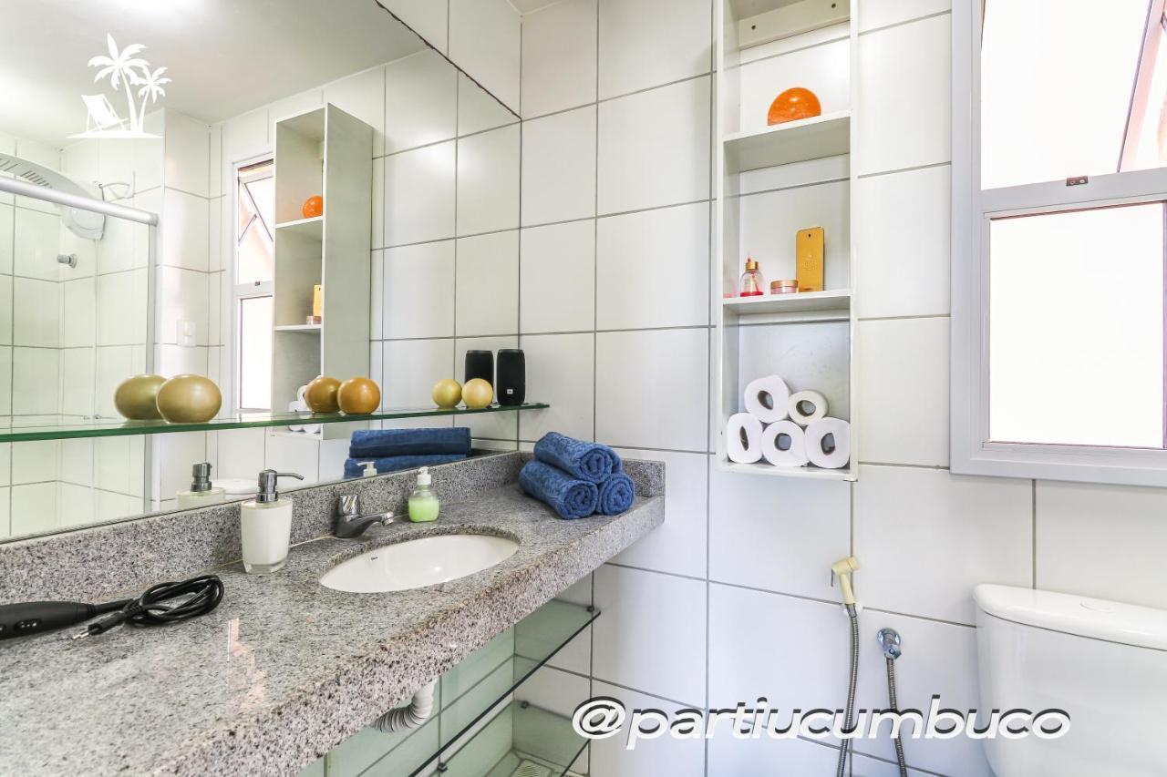 apartamento cumbuco frente mar Appartamento Esterno foto
