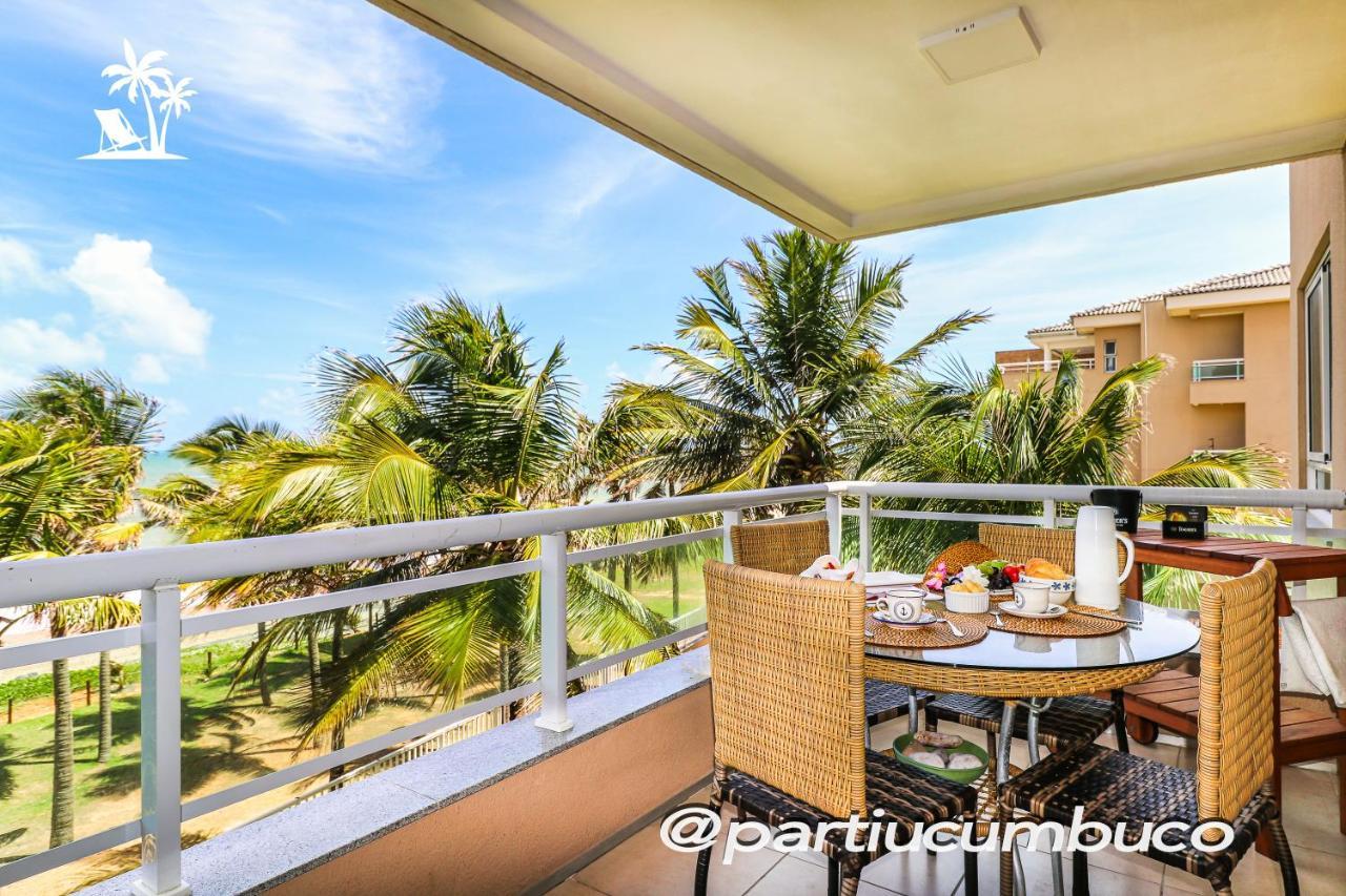 apartamento cumbuco frente mar Appartamento Esterno foto