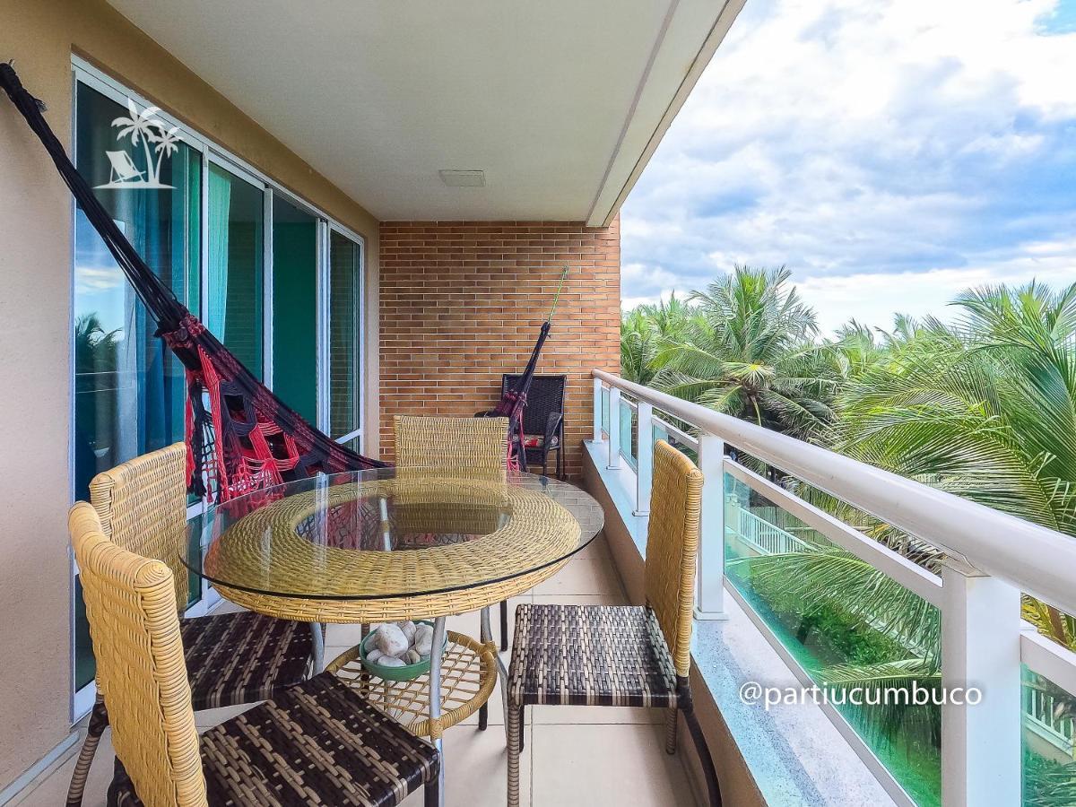 apartamento cumbuco frente mar Appartamento Esterno foto