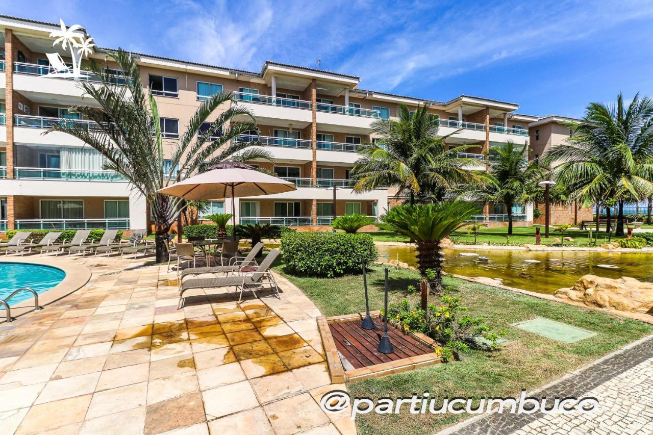 apartamento cumbuco frente mar Appartamento Esterno foto