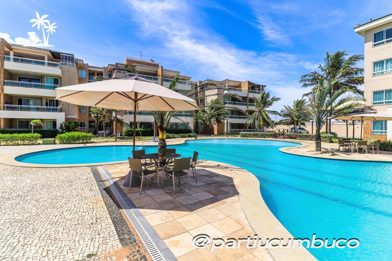 apartamento cumbuco frente mar Appartamento Esterno foto